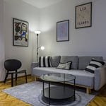 Miete einer gemütlichen 3-Zimmer-Wohnung, 70 m², Stari Grad, Belgrad, Serbien